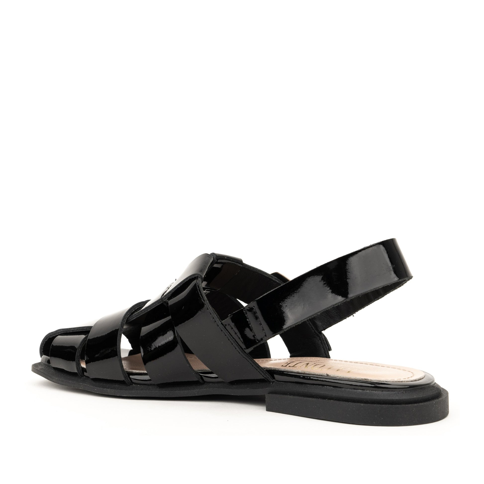 Women's Black Open-Toe Sandals
