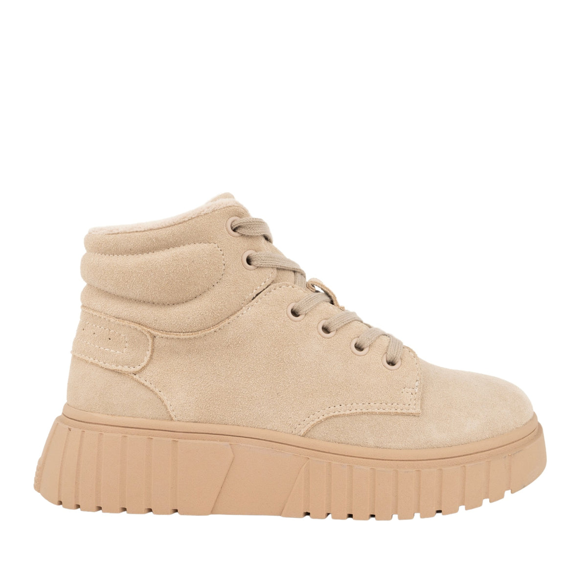 Women's Beige Ankle Boots
