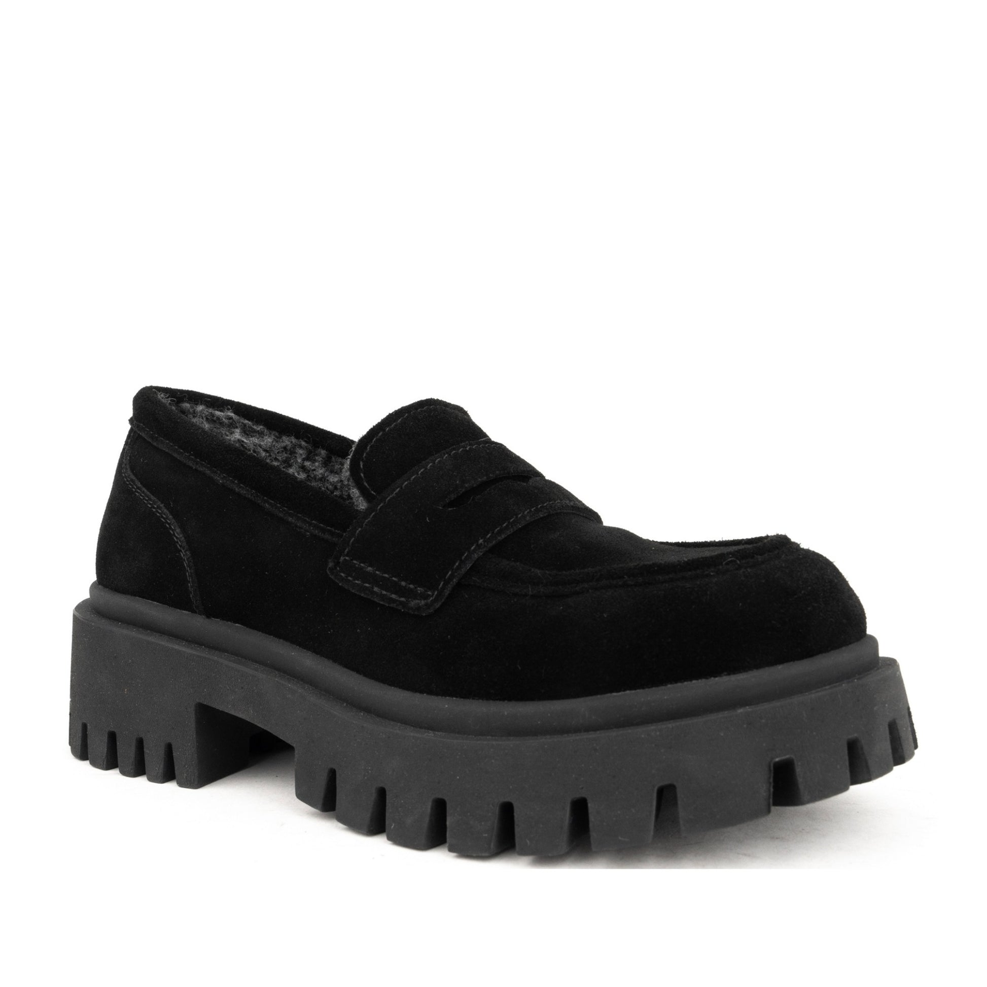 Women's Black Loafers