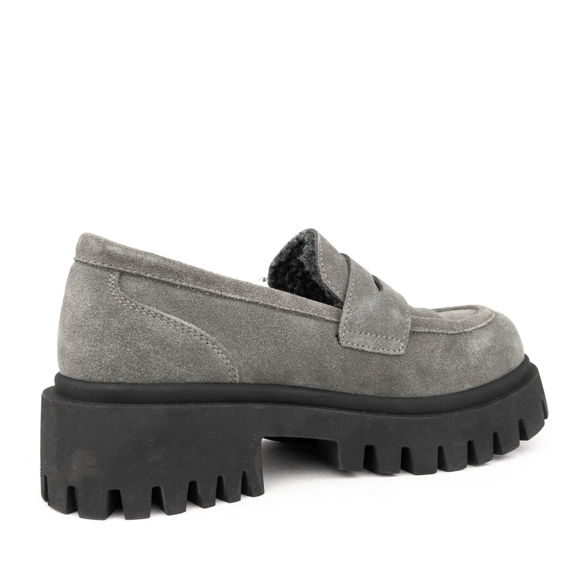 Women's Gray Loafers