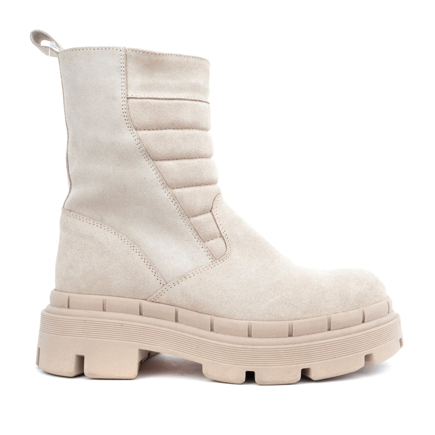 Harper 03 Women's Beige Ankle Boots
