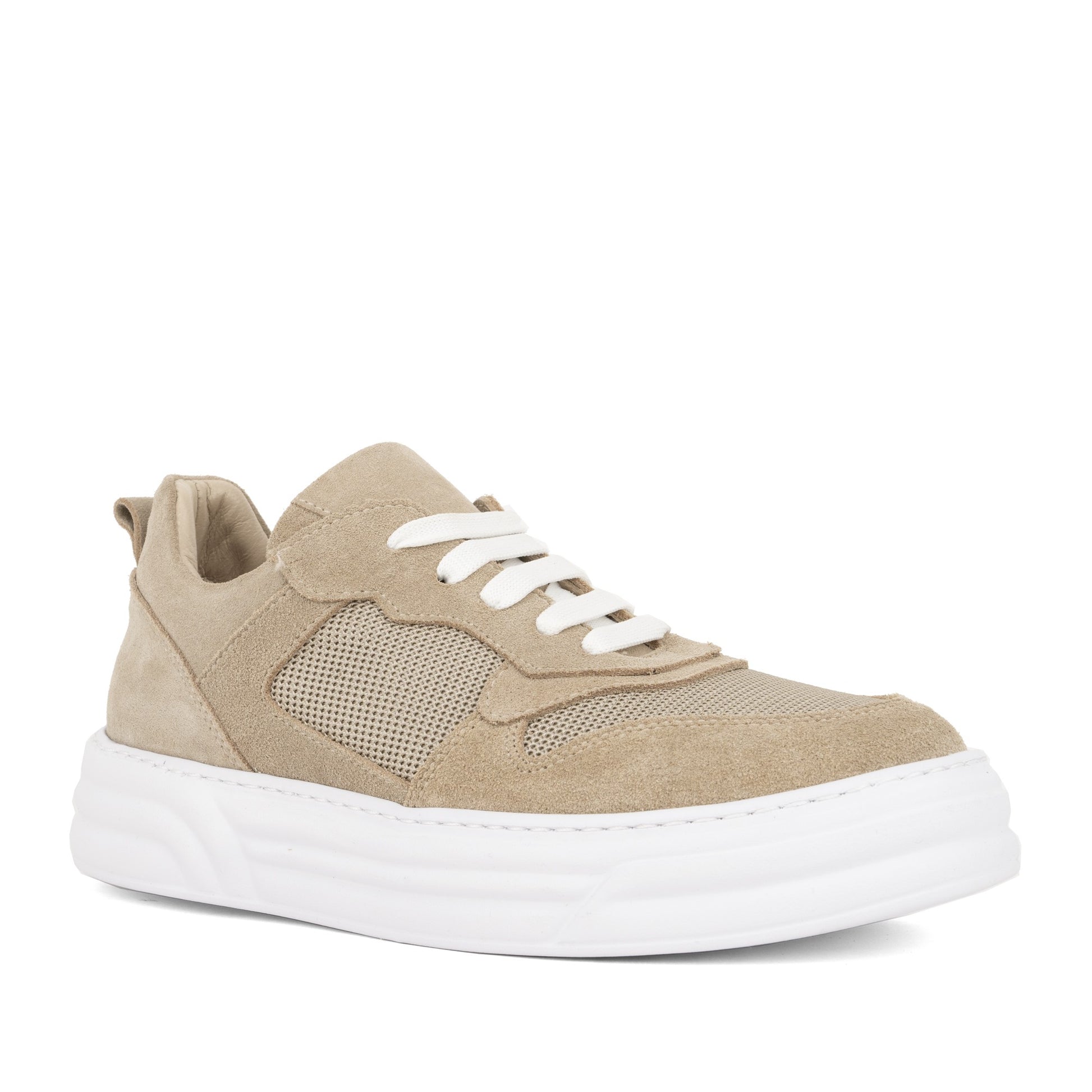 Women's Beige Fashion Sneakers