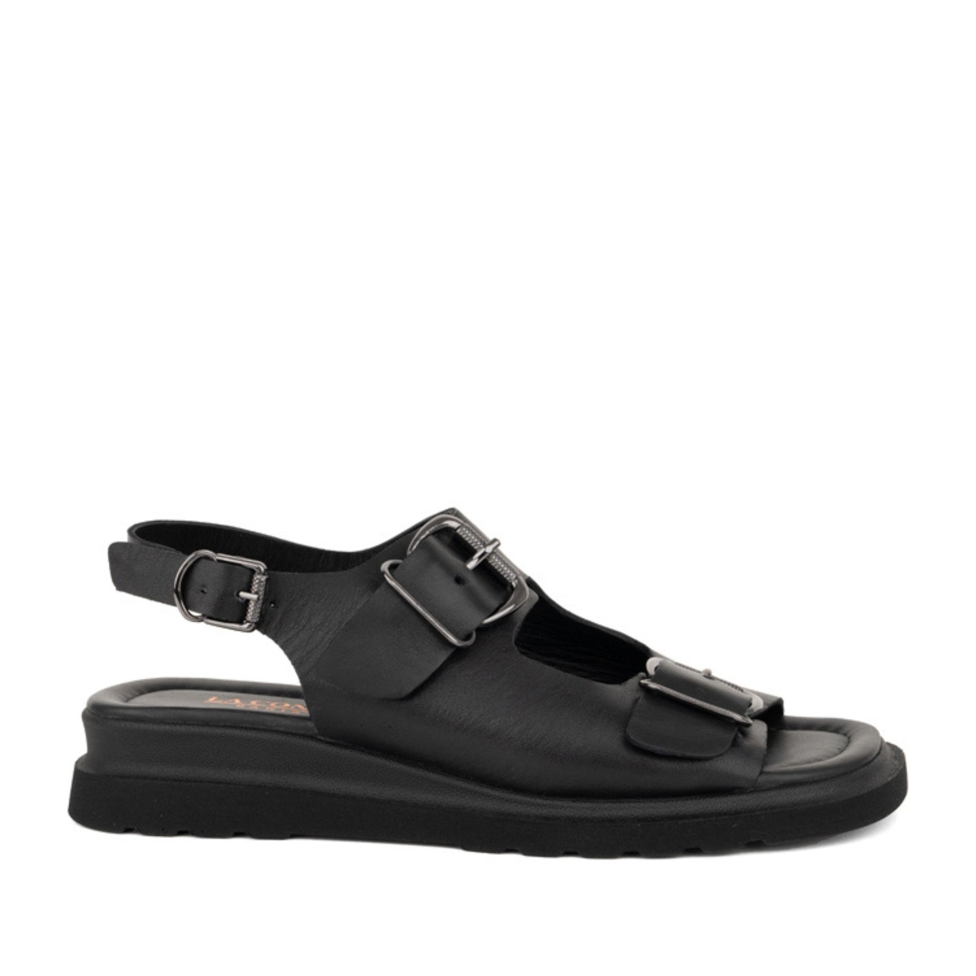 Women's Black Open-Toe Sandals