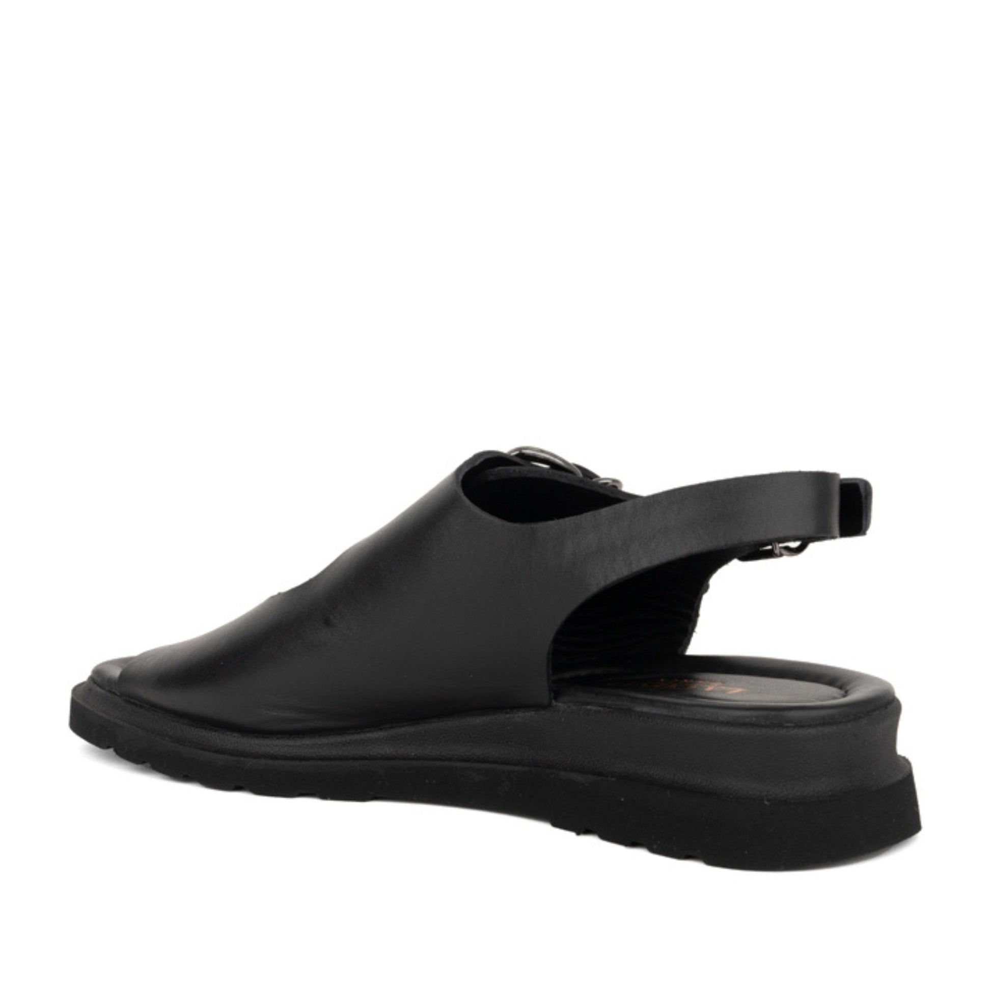 Women's Black Open-Toe Sandals