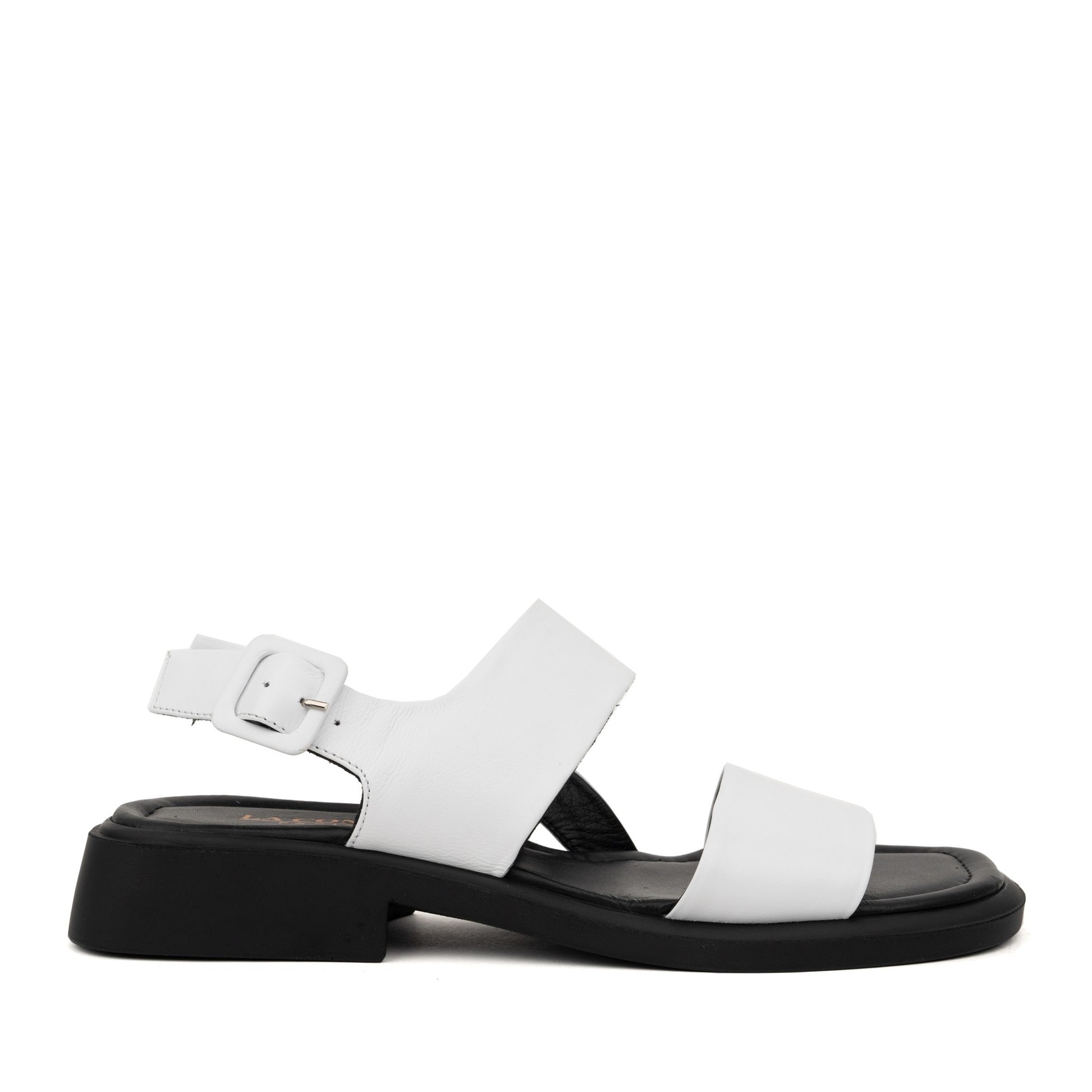 Women's White Open-Toe Sandals