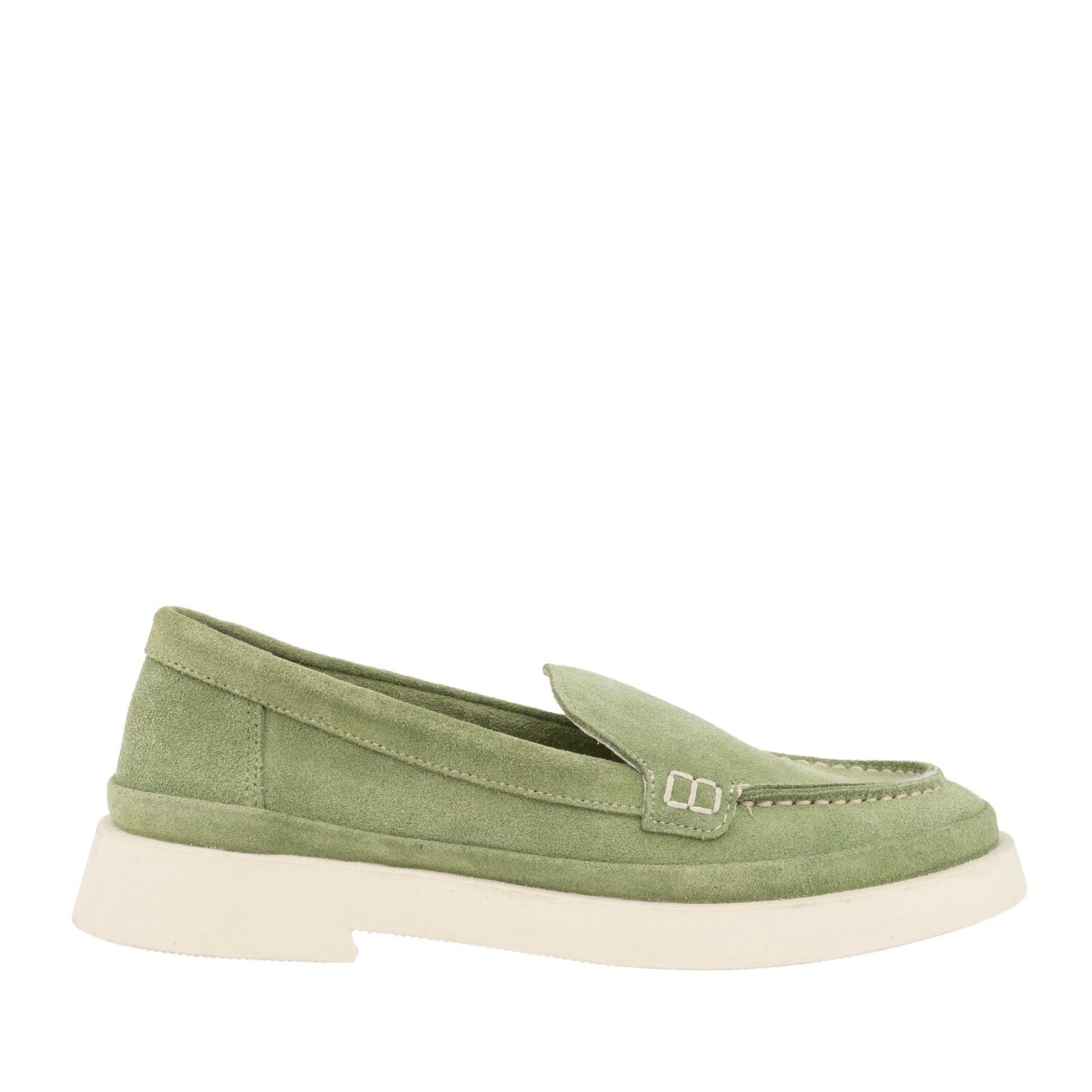 Women's Green Loafers