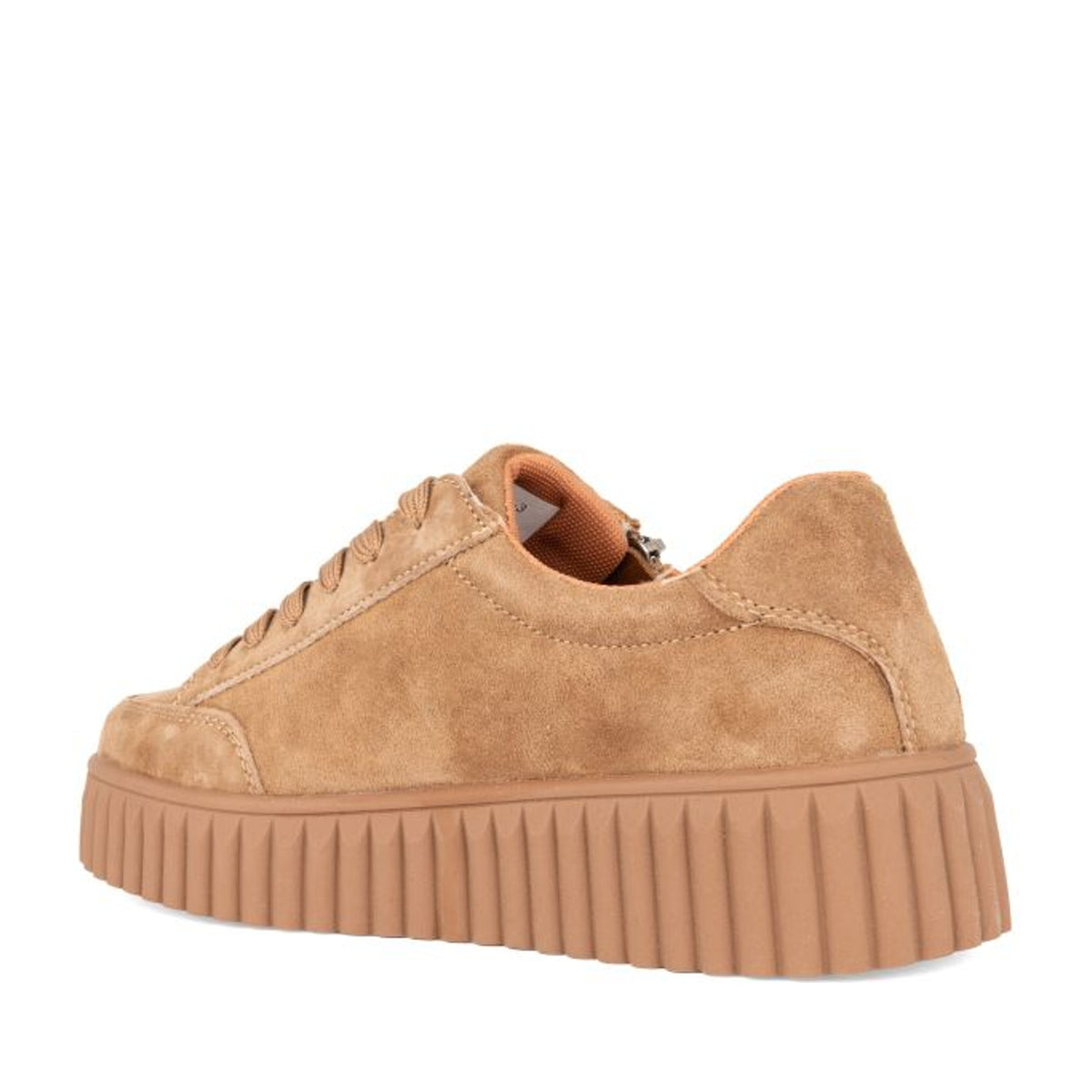 brown casual closed sneakers
