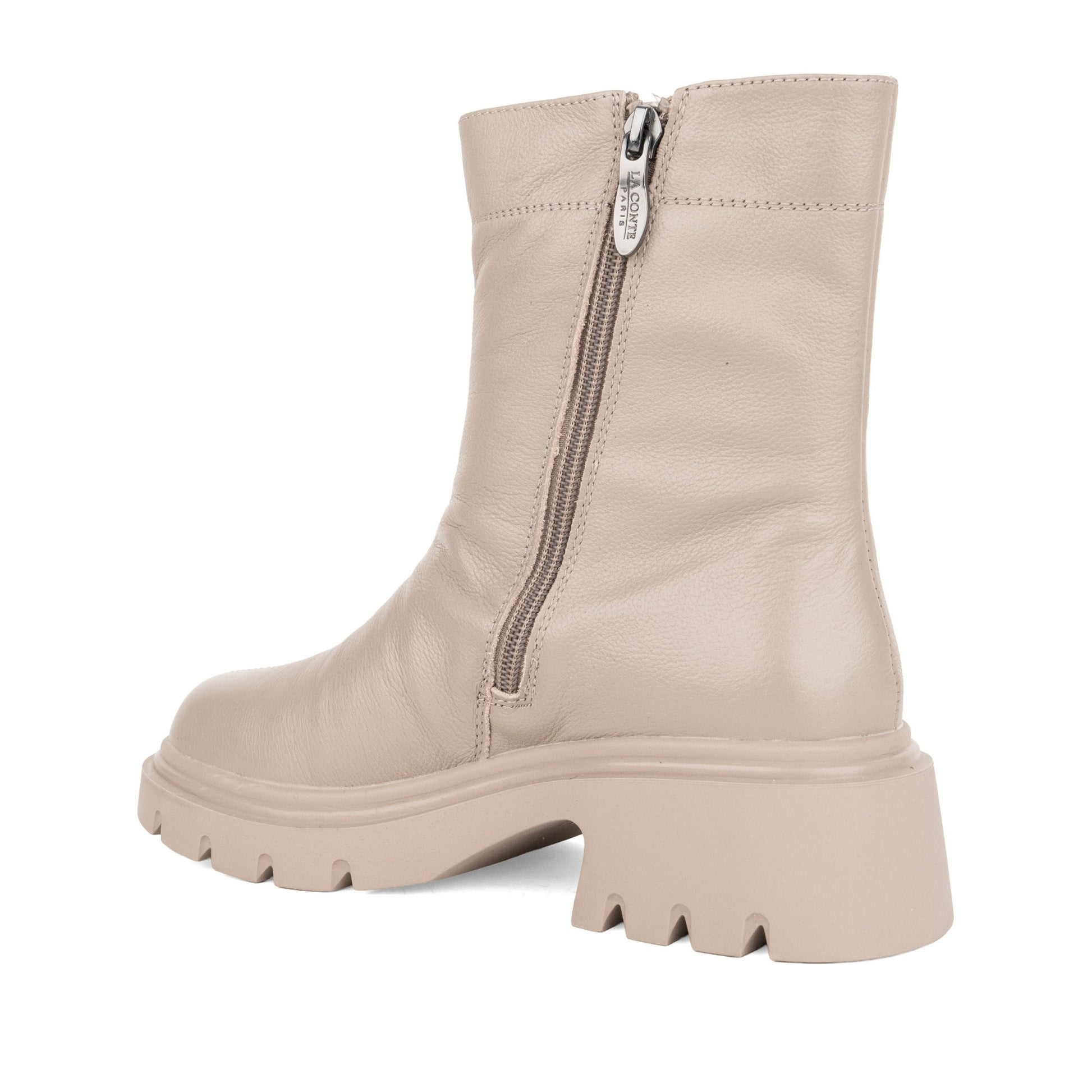 Women's Beige Ankle Boots