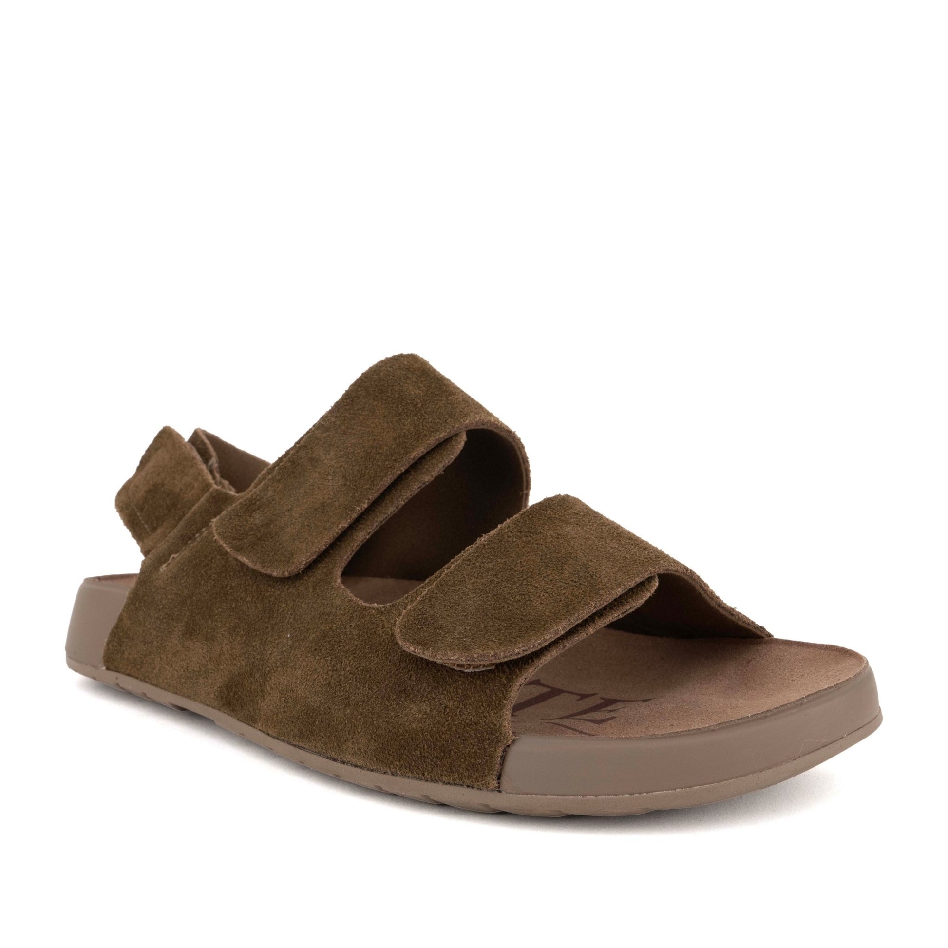 Women's Green Wedge Open-Toe Sandals