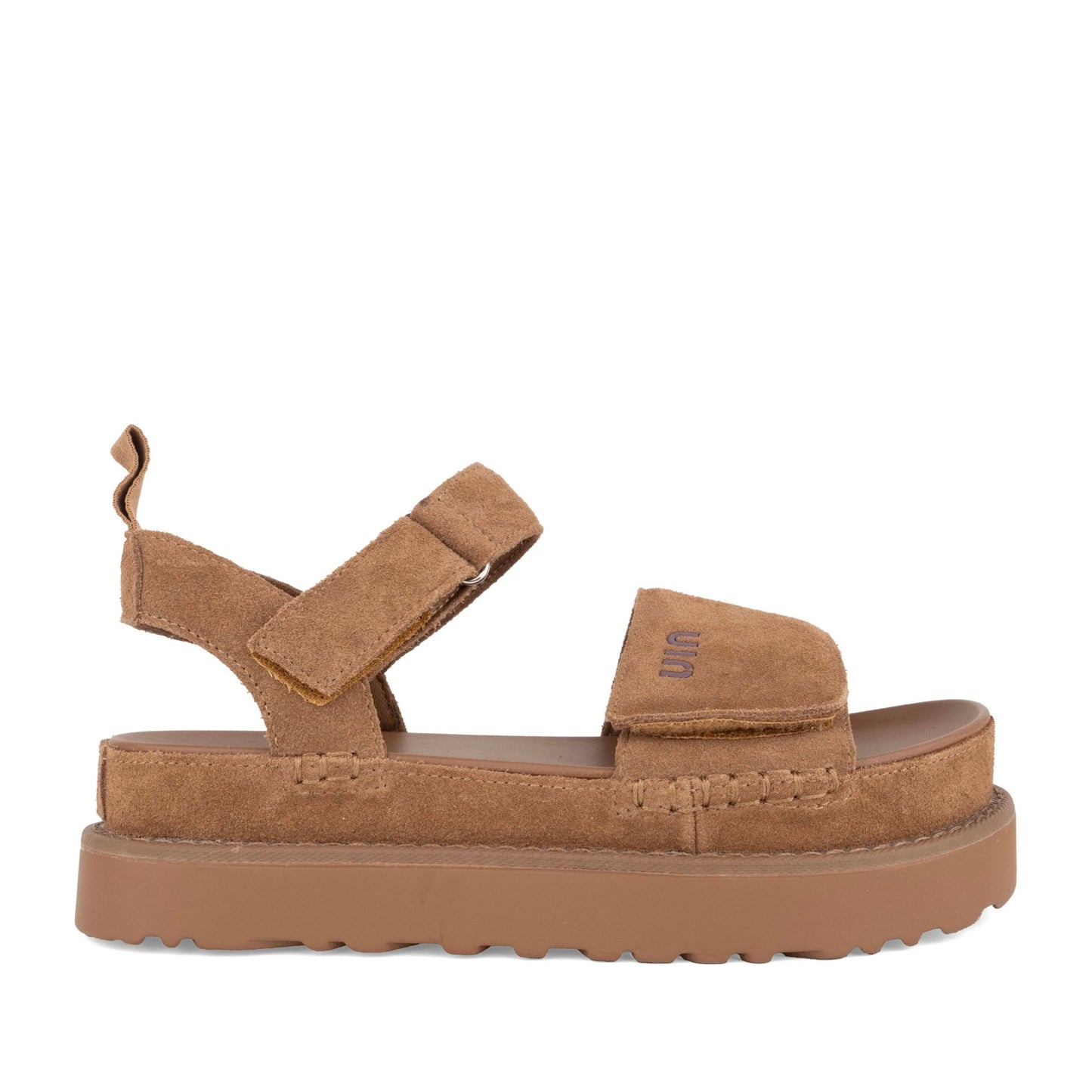 Women's Brown Wedge Open-Toe Sandals