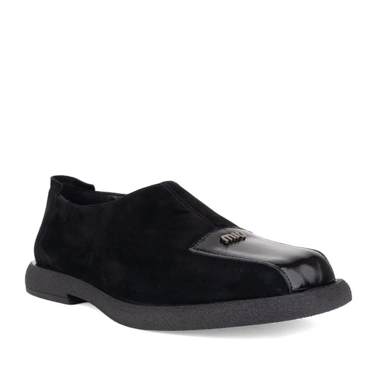 Women's Black Dress Loafers