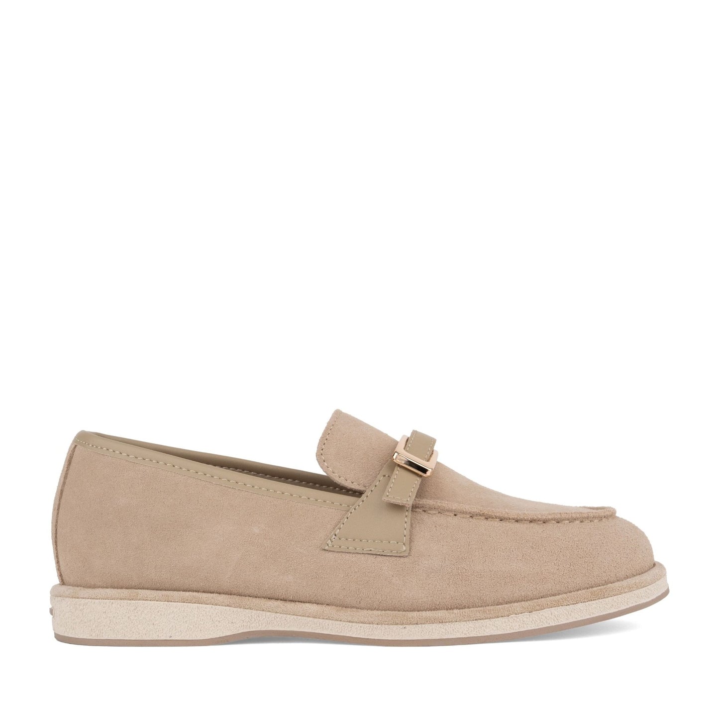 Women's Beige Loafers