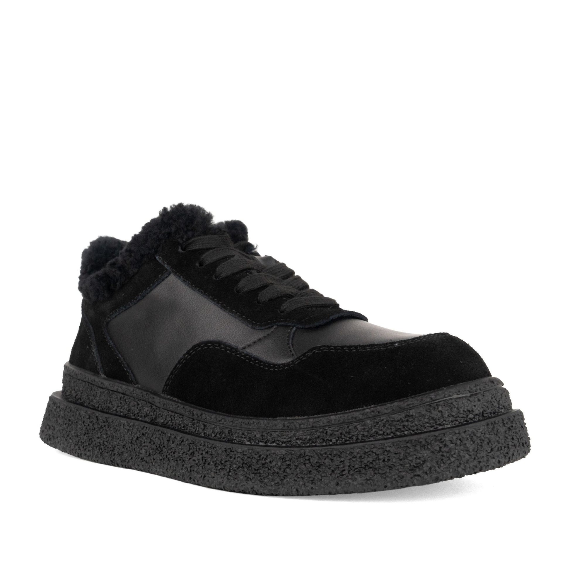 Women's Black Warm Shoes