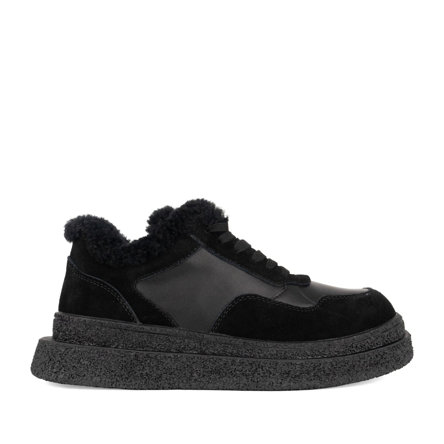 Women's Black Warm Shoes