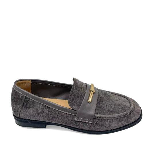 Women's Gray Loafers