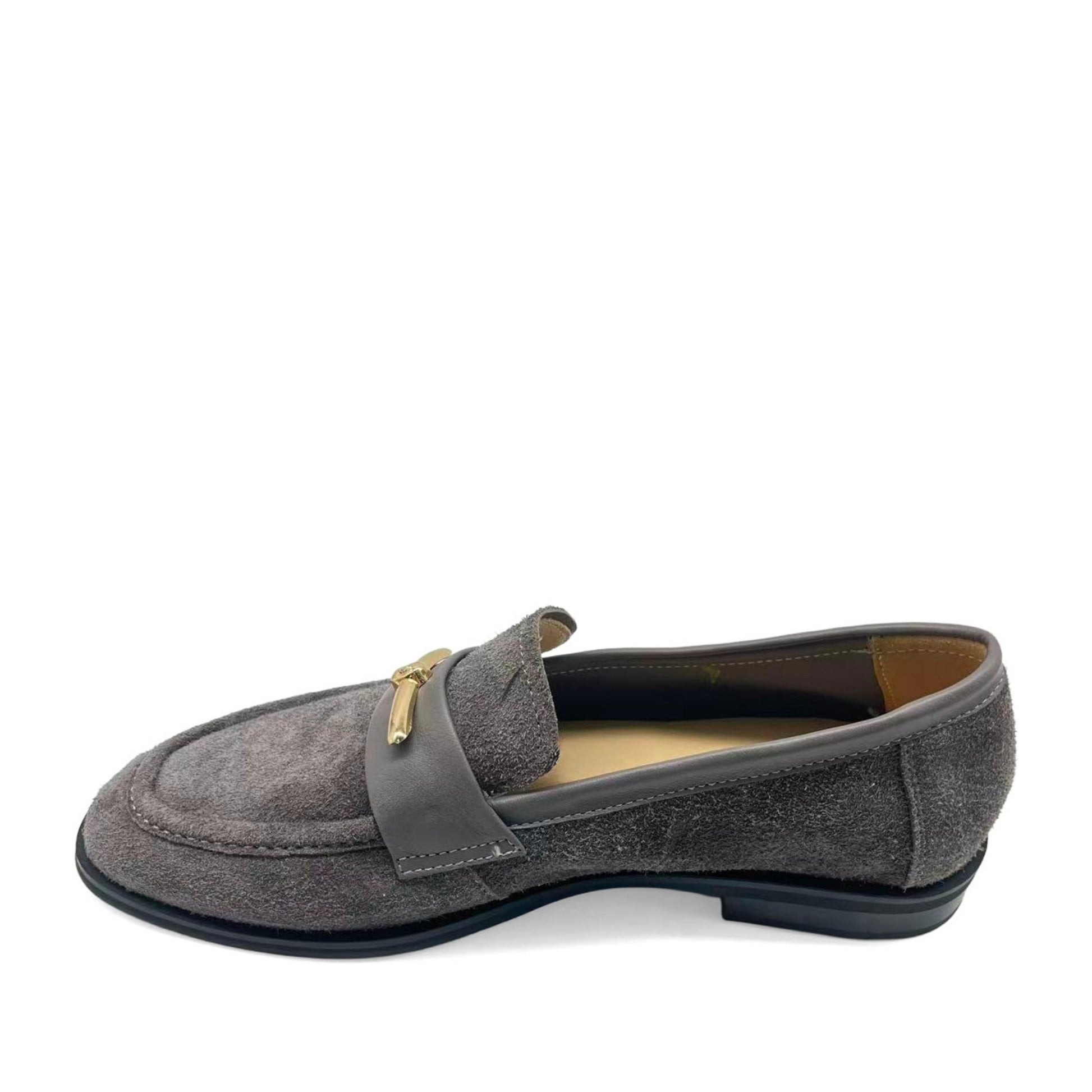 Women's Gray Loafers