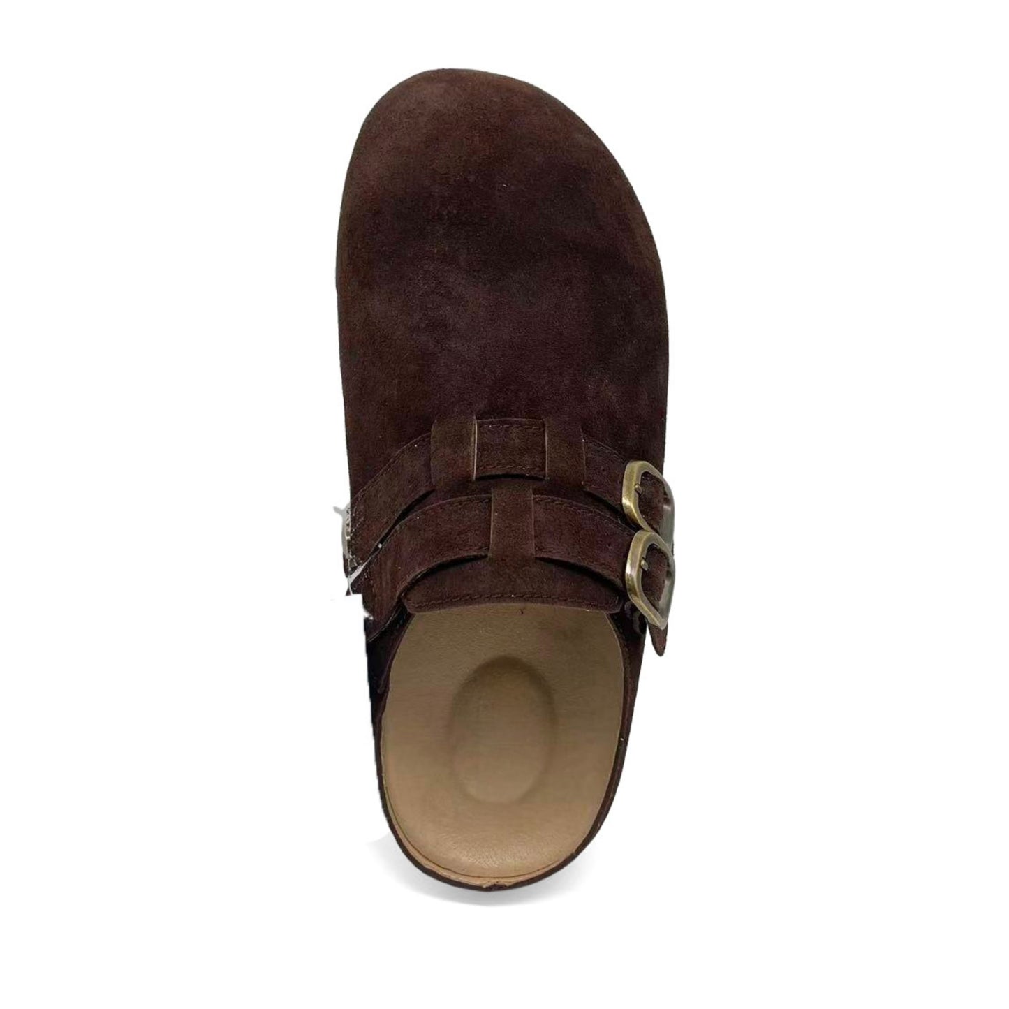 Women's Brown Mule Slippers
