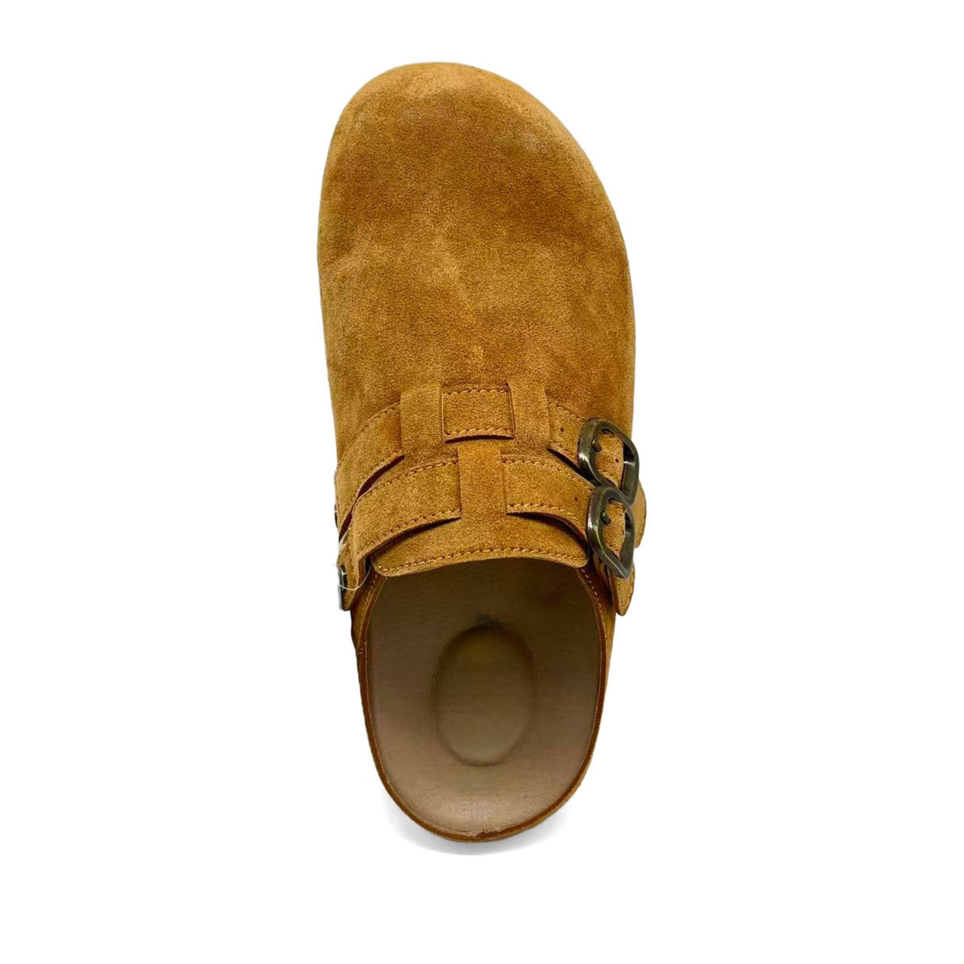 Women's Brown Mule Slippers