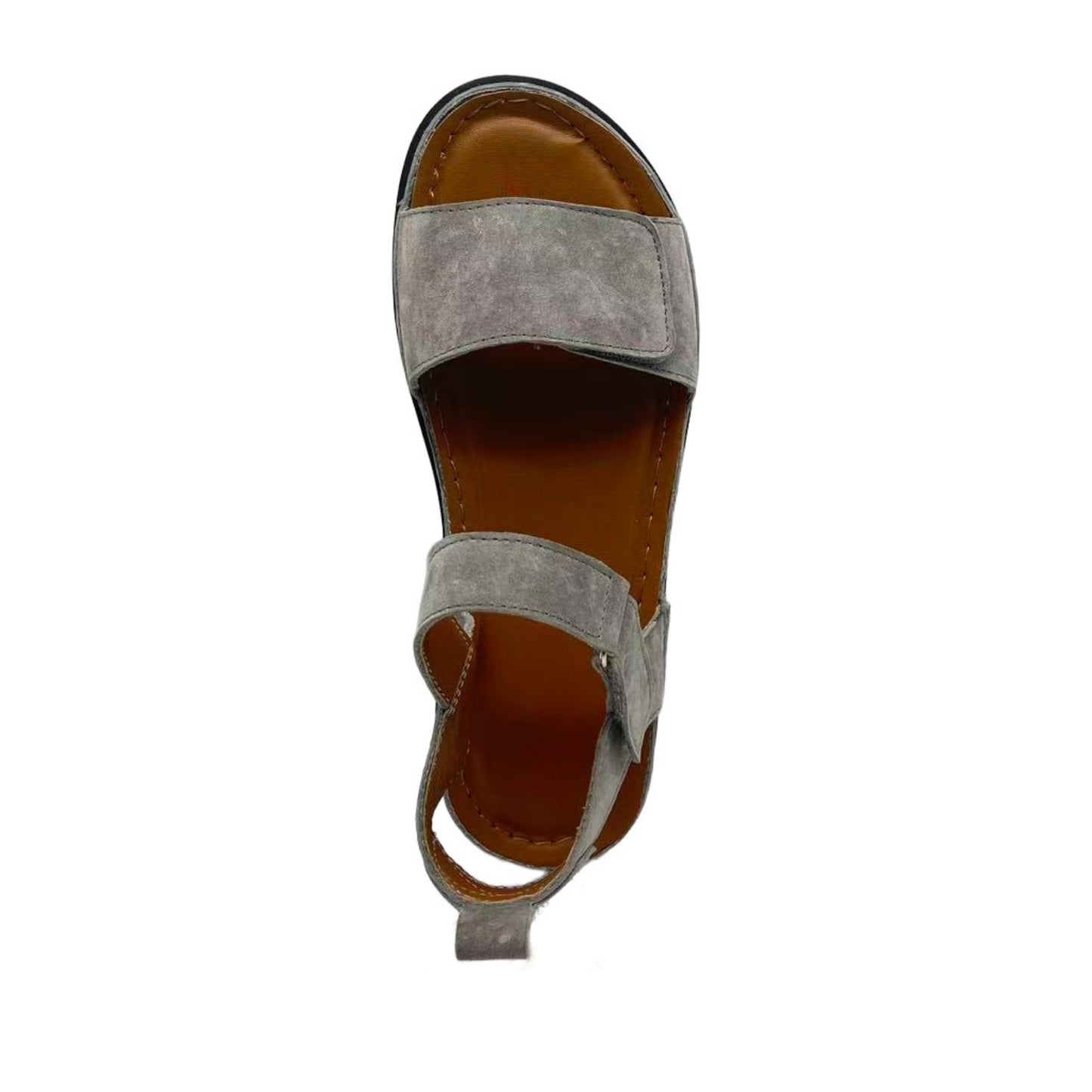 Women's Green Wedge Open-Toe Sandals
