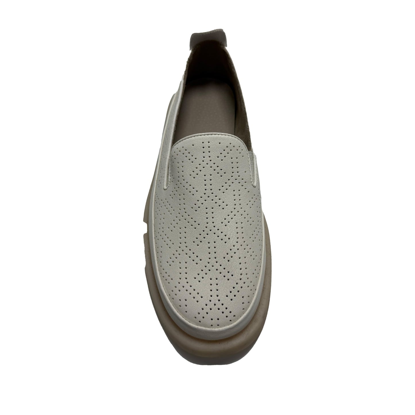 Women's Beige Wedge Fashion Sneakers