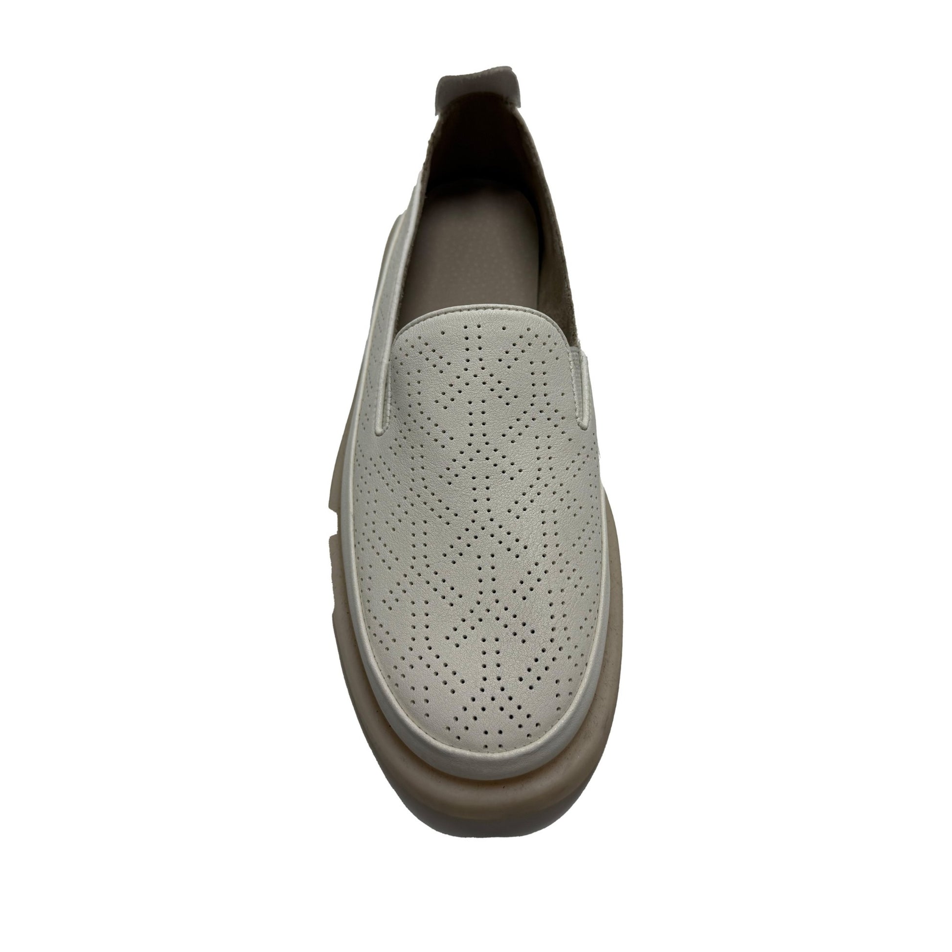 Women's Beige Wedge Fashion Sneakers