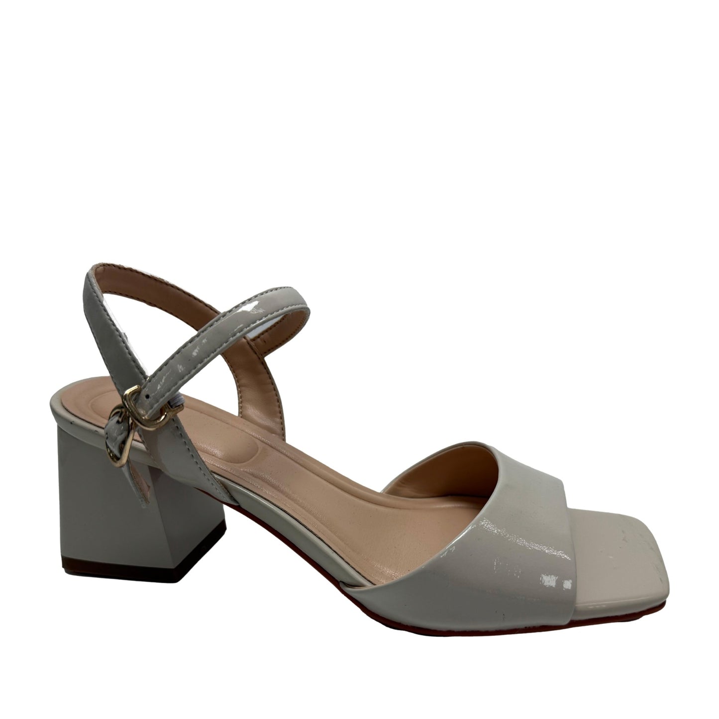 Women's Beige Dress Open-Toe Sandals