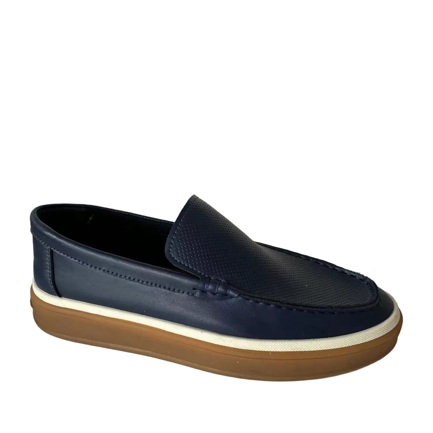 Women's Blue Wedge Fashion Sneakers