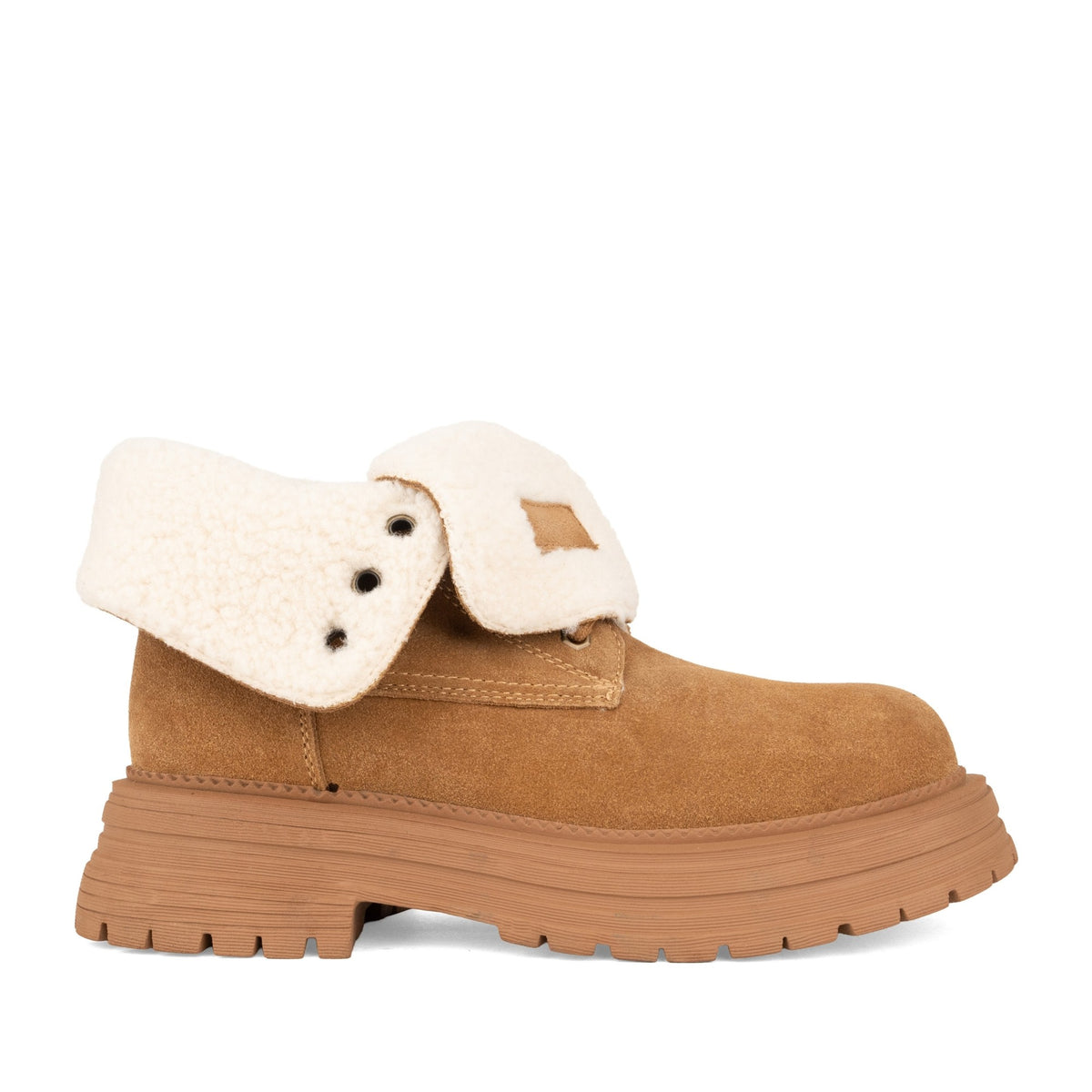 Women's Beige Ankle Boots