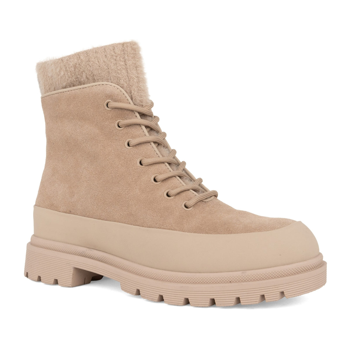 Women's Beige Ankle Boots