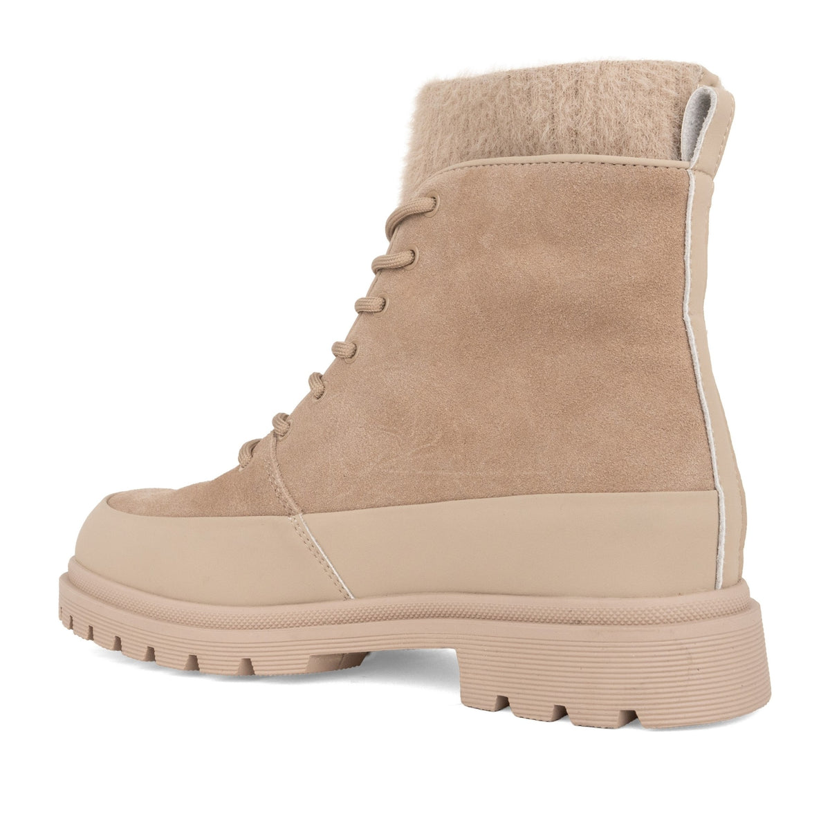 Women's Beige Ankle Boots