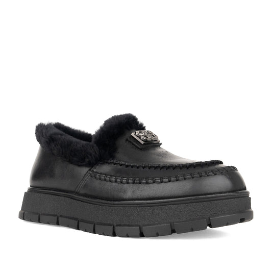Women's Black Loafers