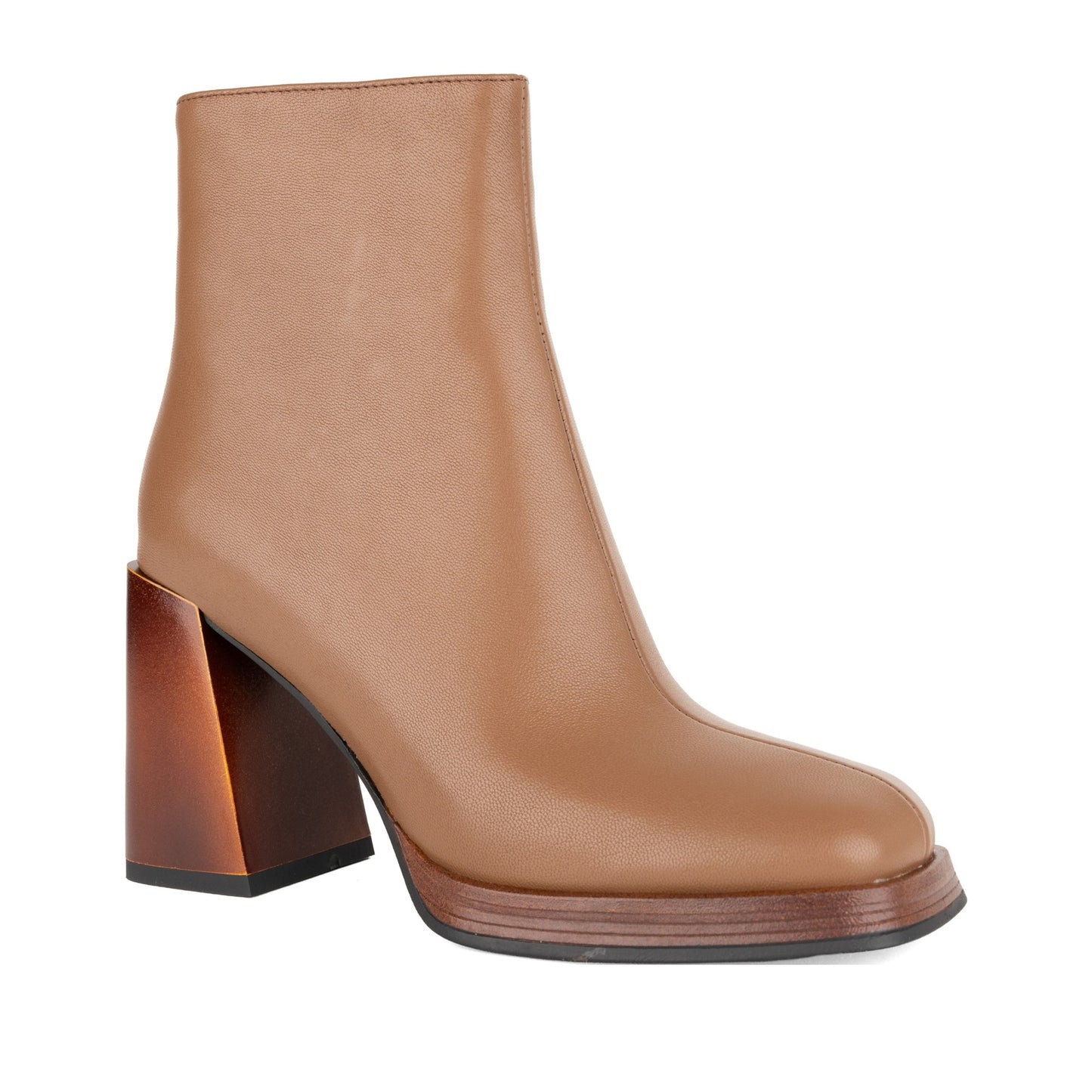 Women's Beige Ankle Boots