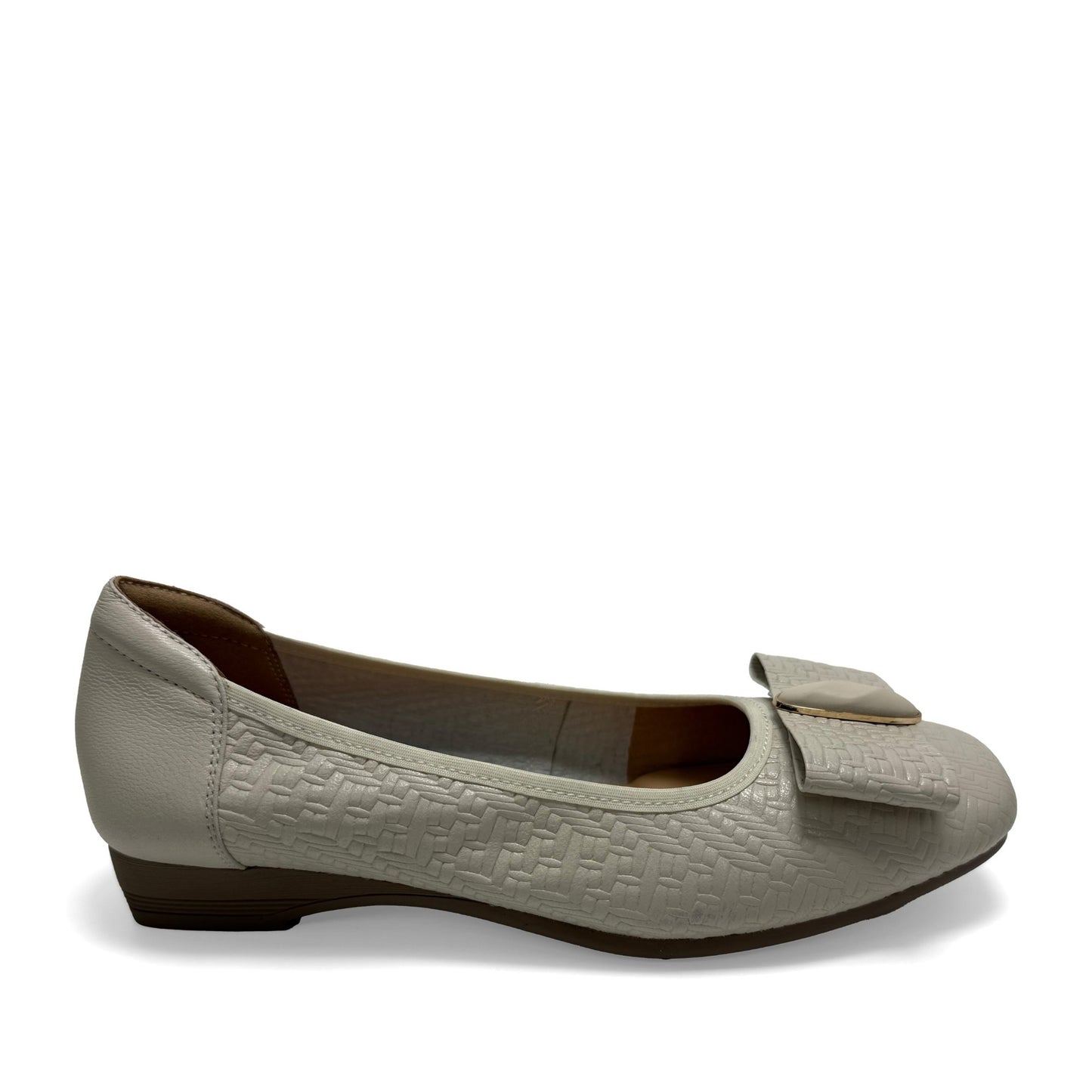 Women's Beige Ballet Flats