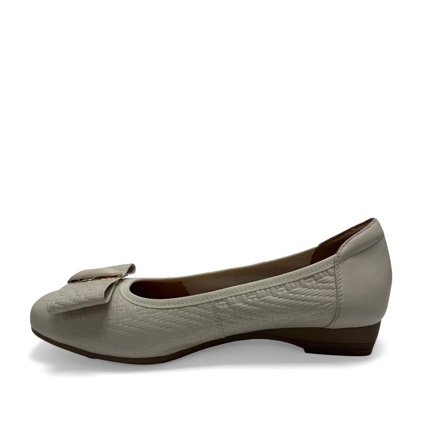 Women's Beige Ballet Flats