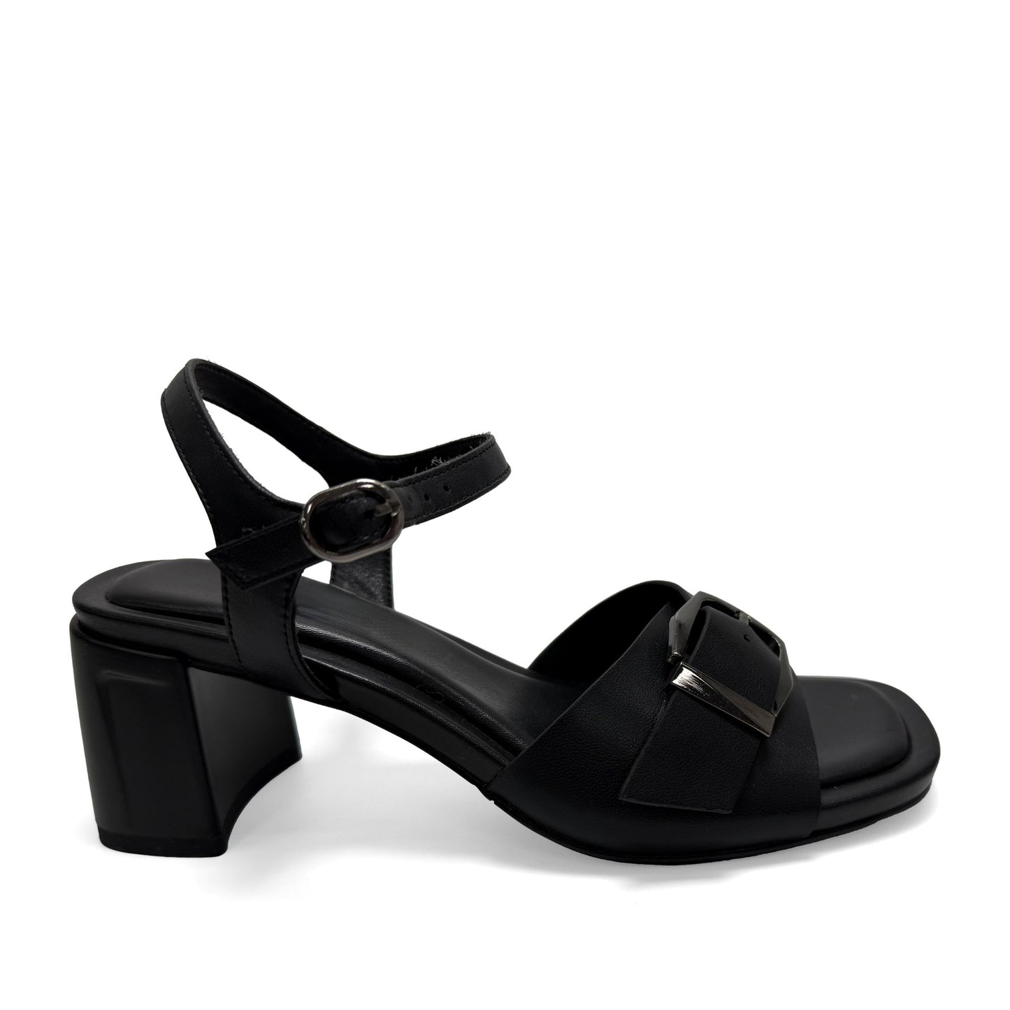 Women's Black Dress Open-Toe Sandals