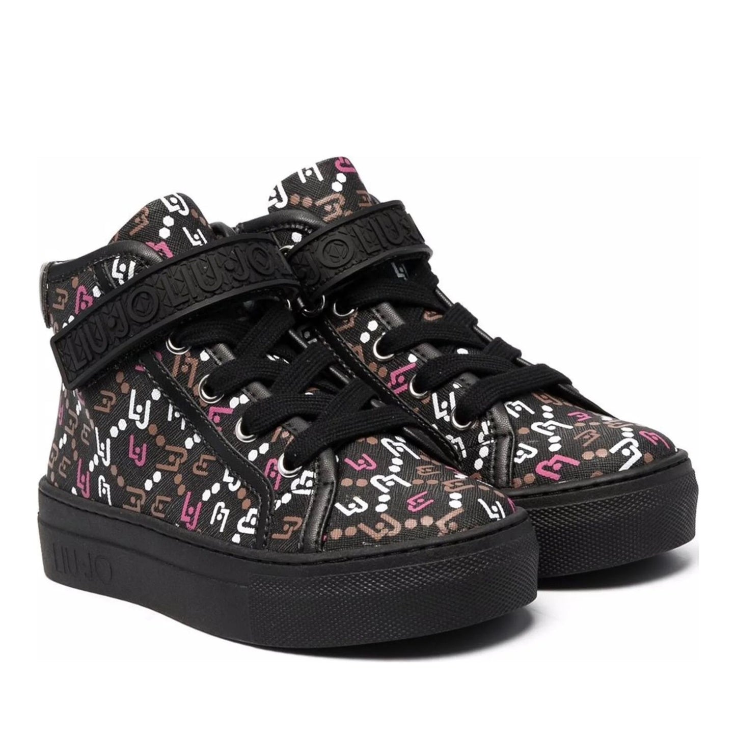 Alicia 132 Girls' Black Shoes