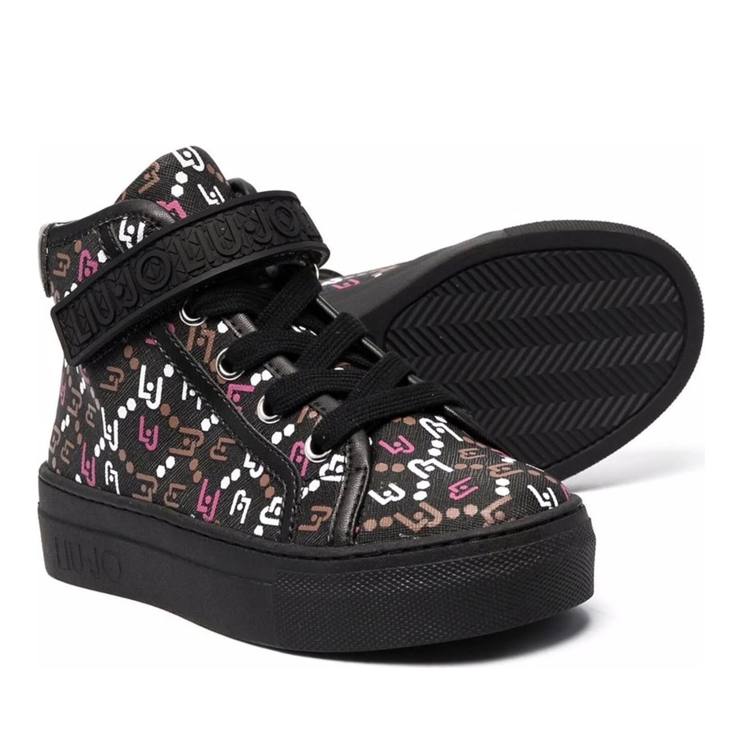 Alicia 132 Girls' Black Shoes