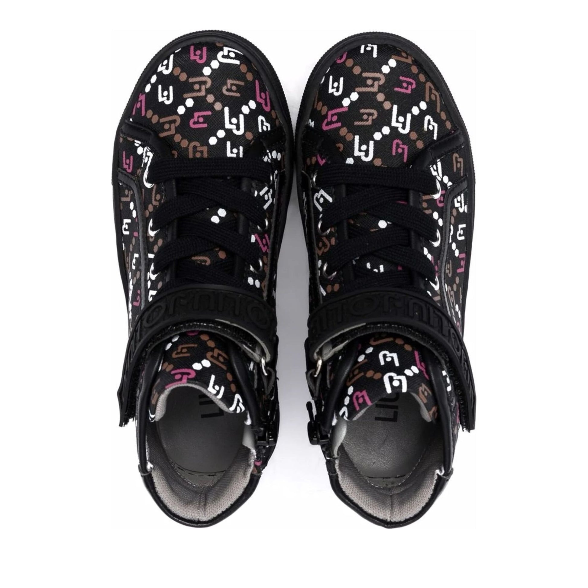 Alicia 132 Girls' Black Shoes