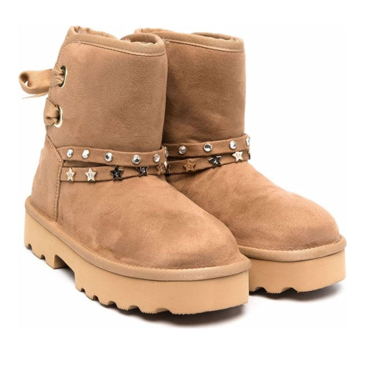 Nina 137 Girls' Brown Ankle Boots