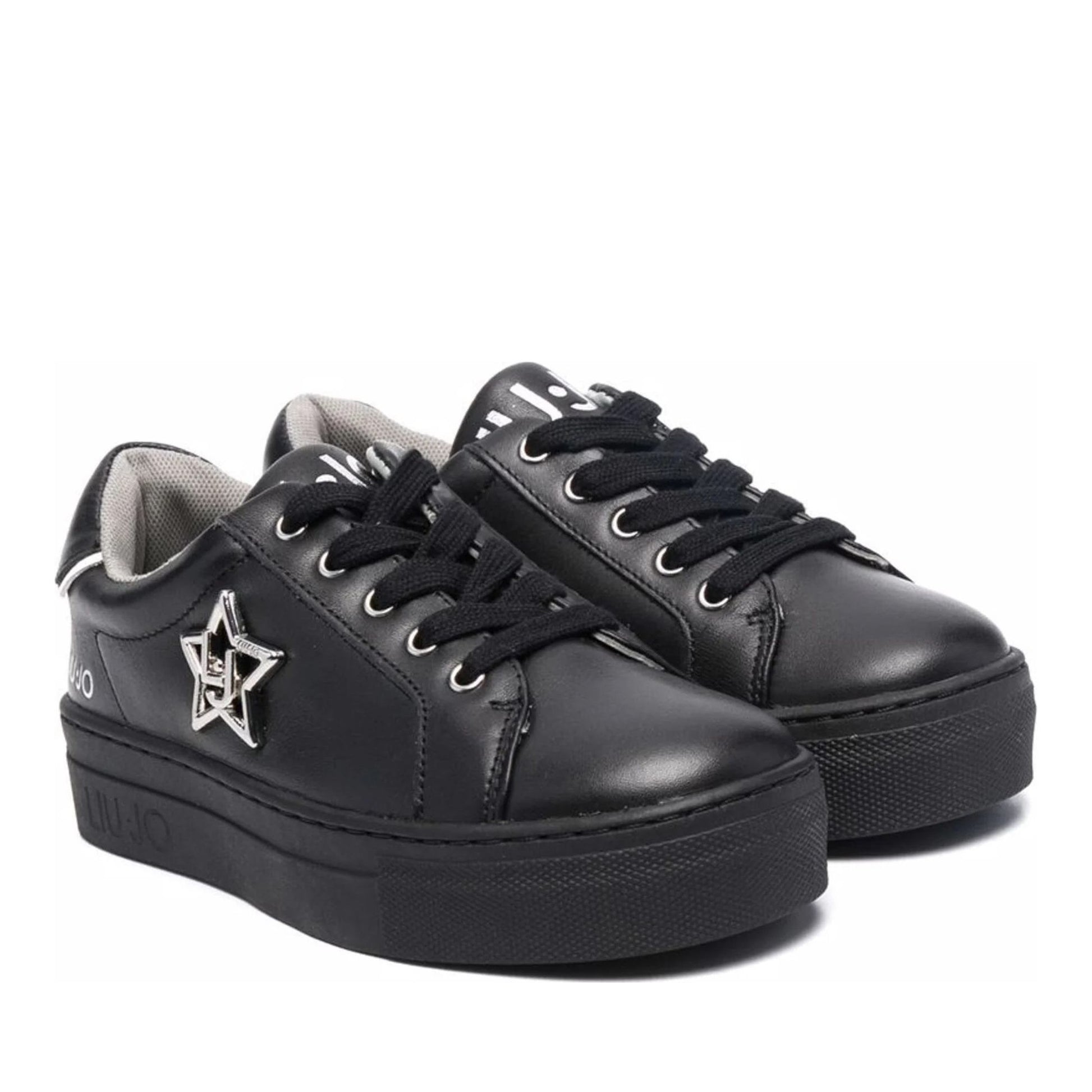 Alicia 172 Girls' Black Shoes