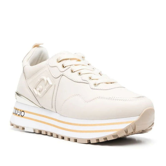 Maxi Wonder 01 Women's Beige Athletic Sneakers
