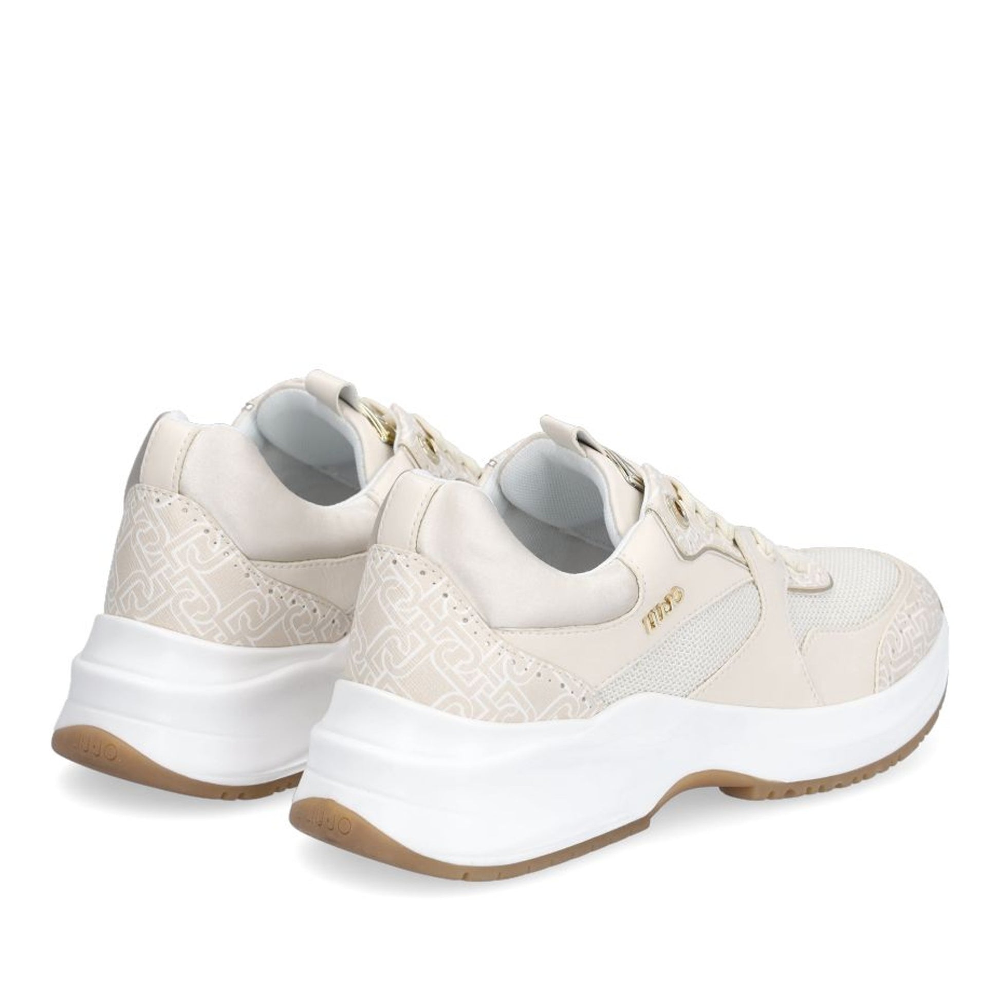 Lily 17 Women's Beige Athletic Sneakers
