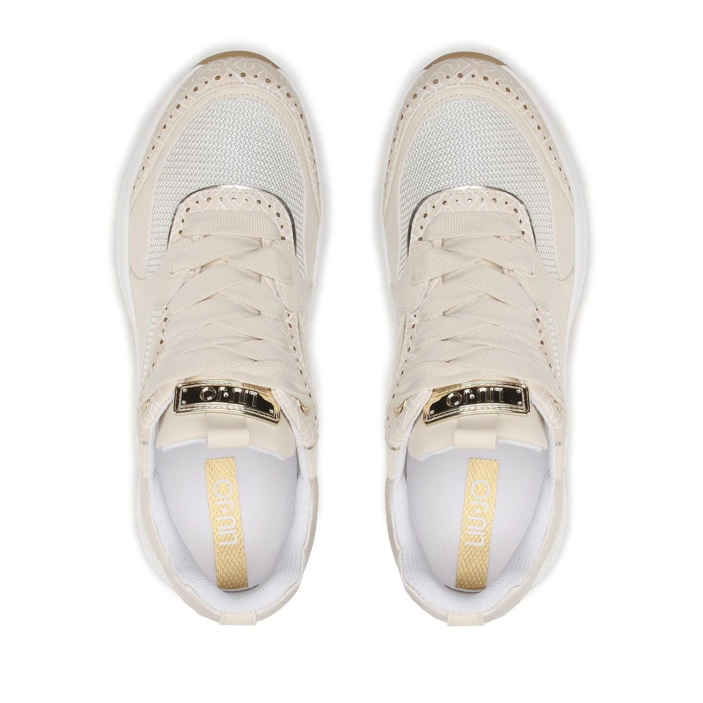 Lily 17 Women's Beige Athletic Sneakers