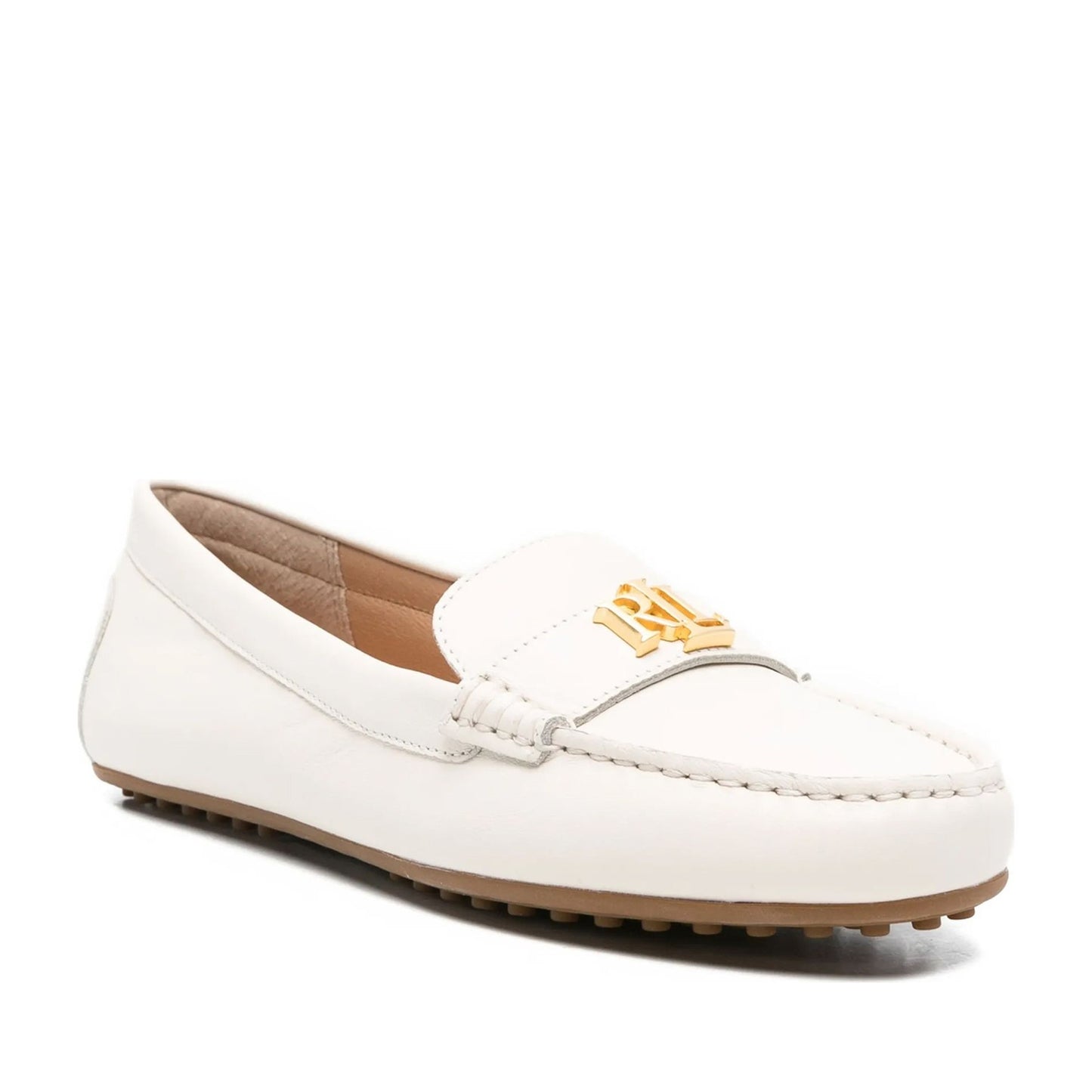 Barnsbury Women's White Moccasins