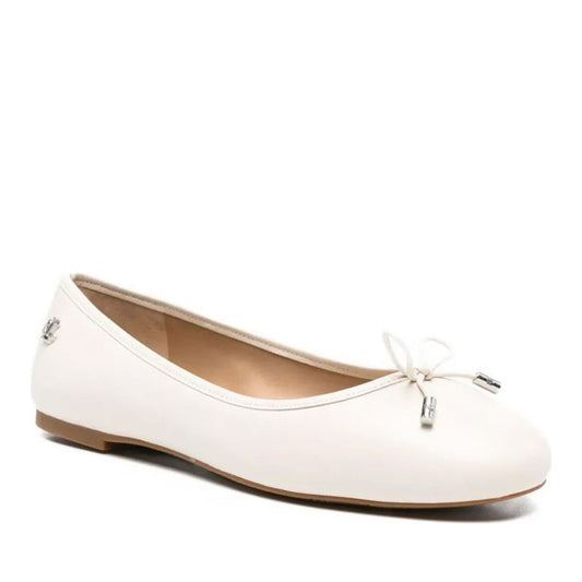 Jayna Women's White Ballet Flats