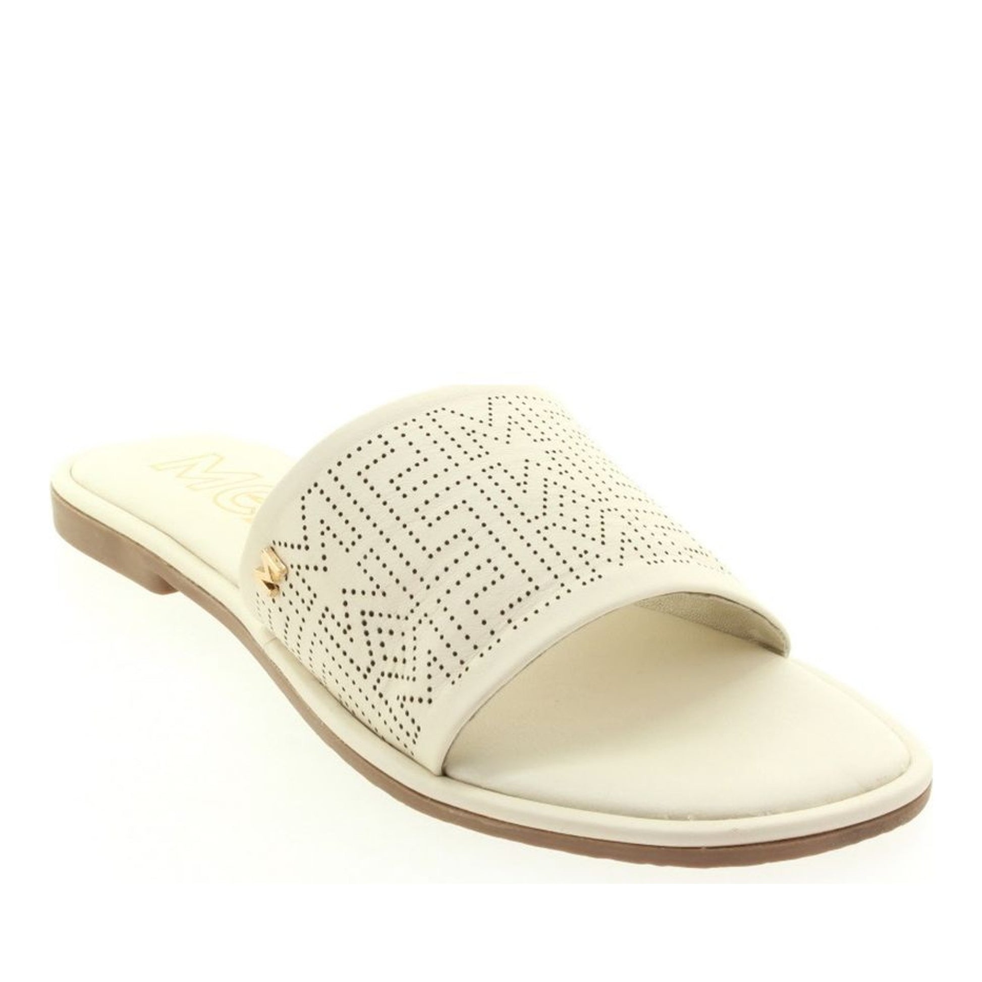 Lyla Women's Beige Open-Toe Slippers