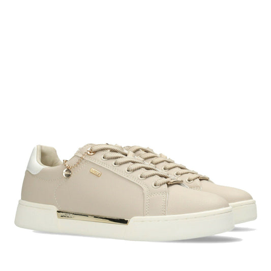 Helexx Sport Women's Beige Wedge Athletic Sneakers