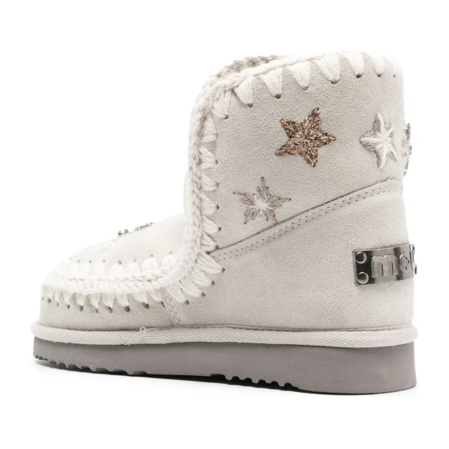 Eskimo Women's Silver Ankle Boots