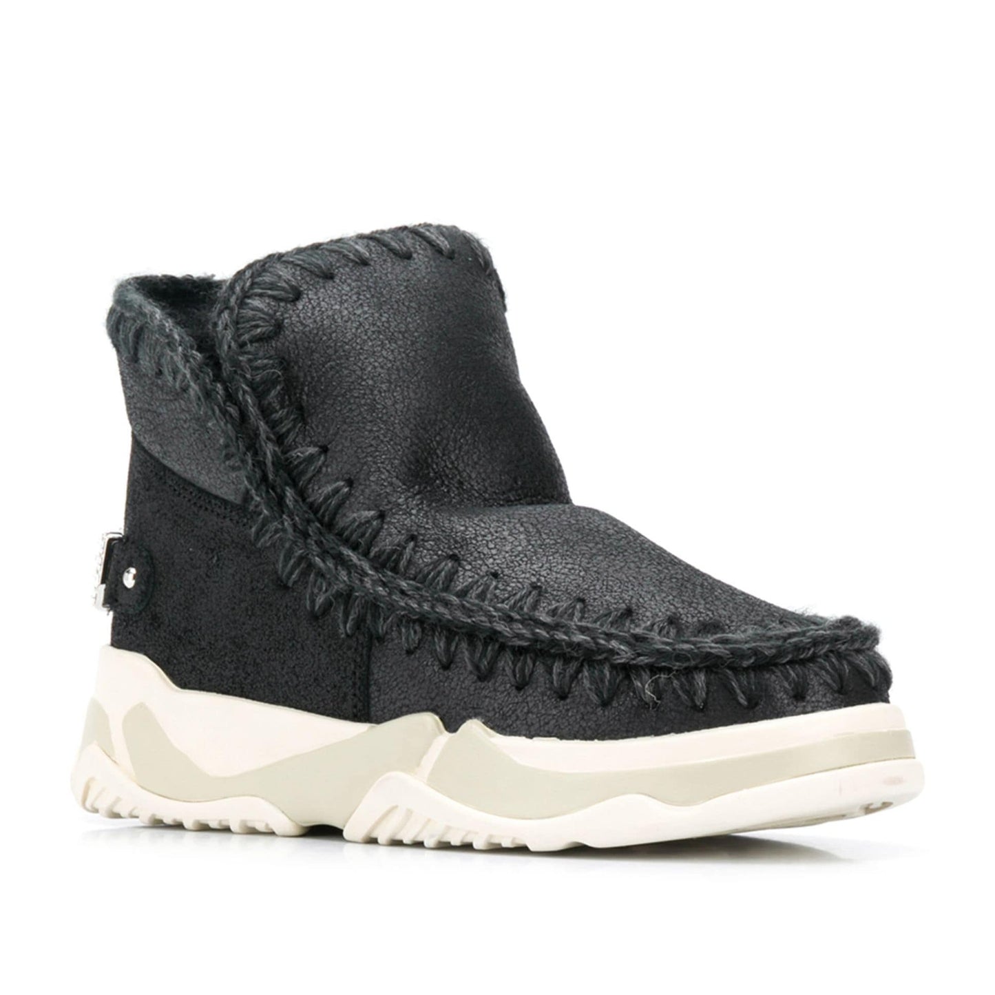 Eskimo Trainer Women's Black Ankle Boots