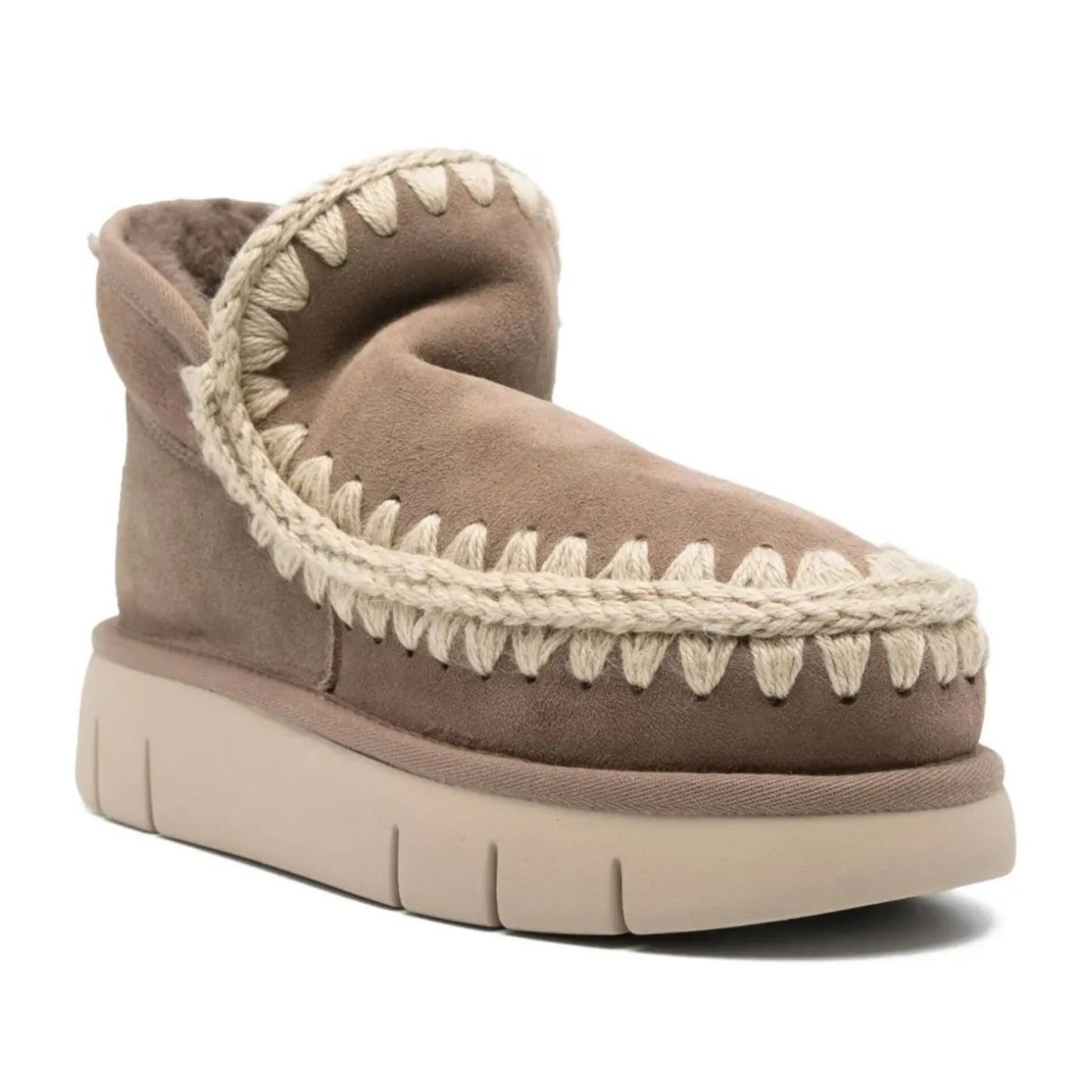 Eskimo Bounce Women's Gray Ankle Boots